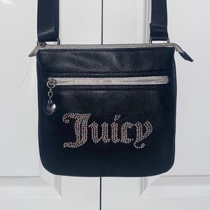 Juicy couture leather crossbody bag